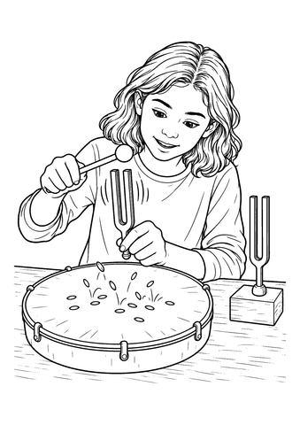 Камертон и рис