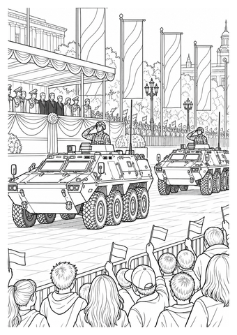 Парад бронемашин